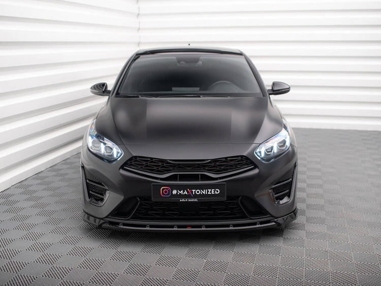 Front Splitter V.2 Kia Proceed / Ceed GT Mk1 Facelift / Mk3 Facelift - Wayside Performance 