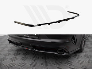 Central Rear Splitter (Vertical Bars) KIA ProCeed GT Mk1 Facelift - Wayside Performance 