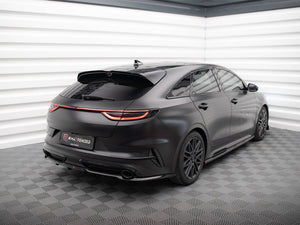 Central Rear Splitter (Vertical Bars) KIA ProCeed GT Mk1 Facelift - Wayside Performance 