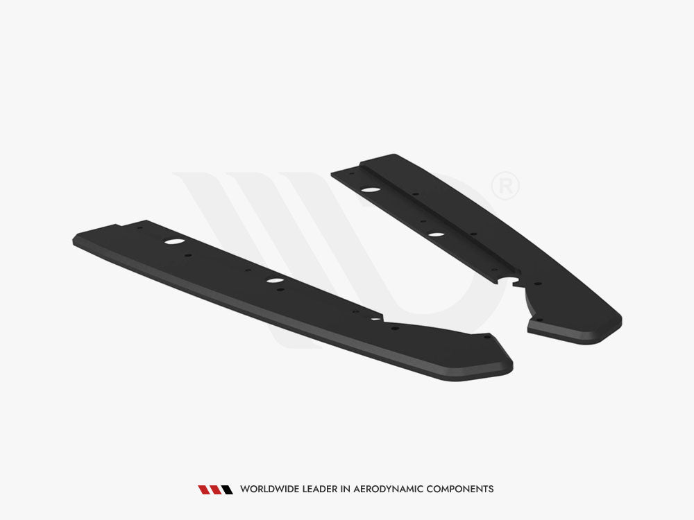 Street Pro Rear Side Splitters KIA ProCeed GT Mk1 Facelift - Wayside Performance 