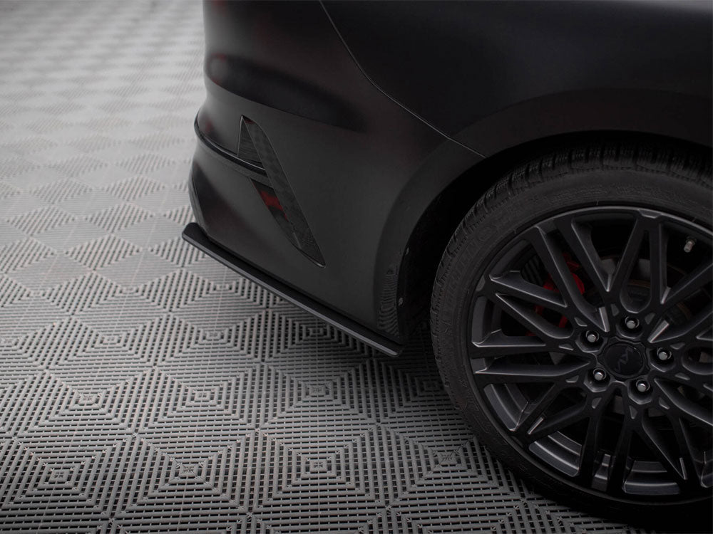 Street Pro Rear Side Splitters KIA ProCeed GT Mk1 Facelift - Wayside Performance 