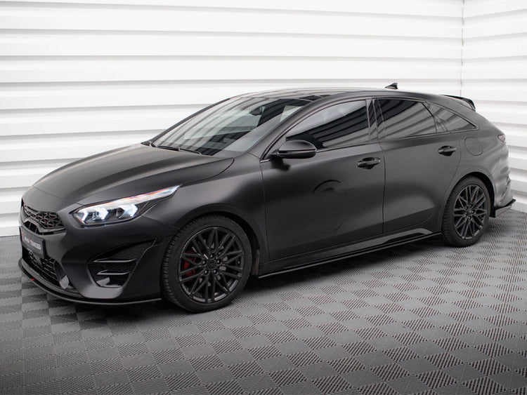 Street PRO Side Skirts Diffusers Kia Proceed / Ceed GT Mk1 Facelift / Mk3 Facelift - Wayside Performance 