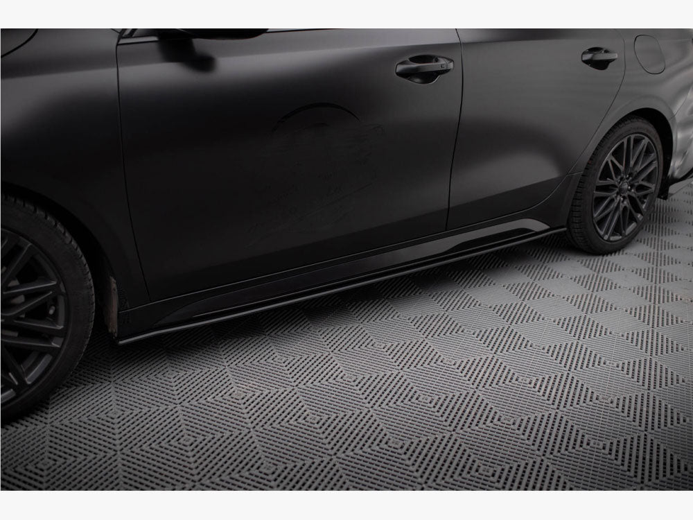 Street PRO Side Skirts Diffusers Kia Proceed / Ceed GT Mk1 Facelift / Mk3 Facelift - Wayside Performance 