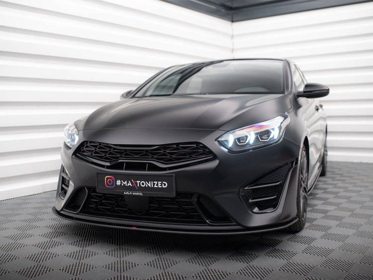 Street PRO Front Splitter Kia Proceed / Ceed GT Mk1 Facelift / Mk3 Facelift - Wayside Performance 