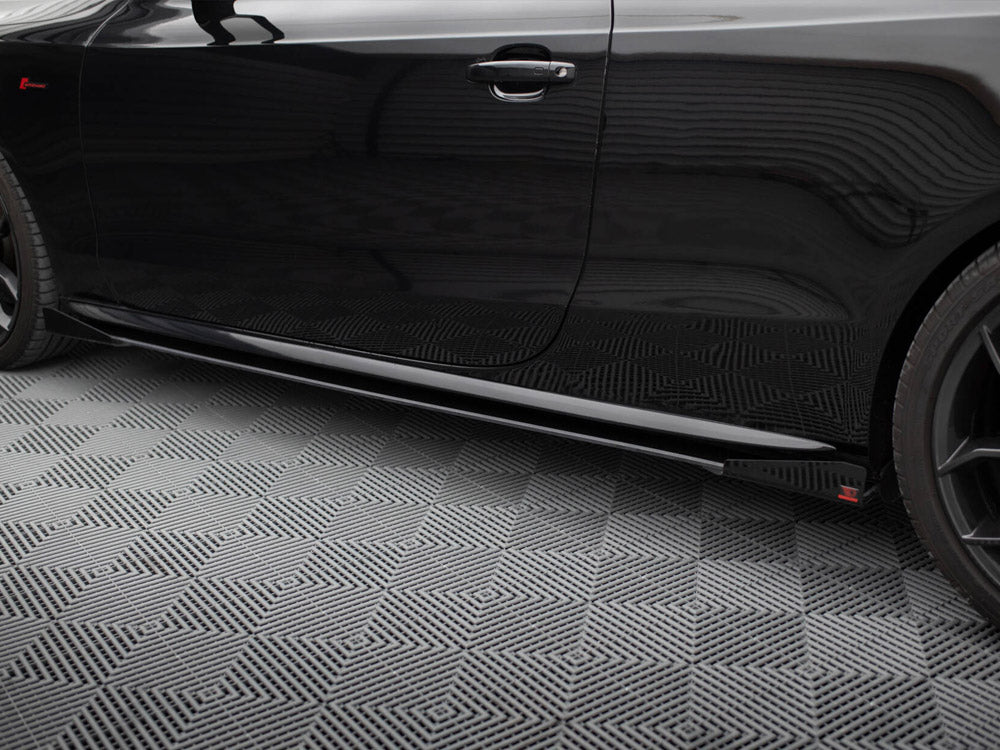 Side Flaps Audi A5 / A5 S-Line / S5 Coupe / Cabrio 8T / 8T Facelift - Wayside Performance 