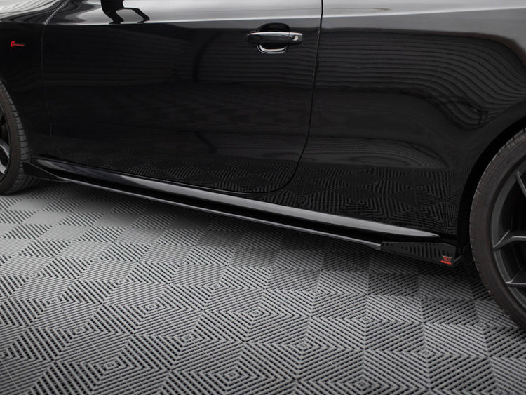 Side Flaps Audi A5 / A5 S-Line / S5 Coupe / Cabrio 8T / 8T Facelift - Wayside Performance 