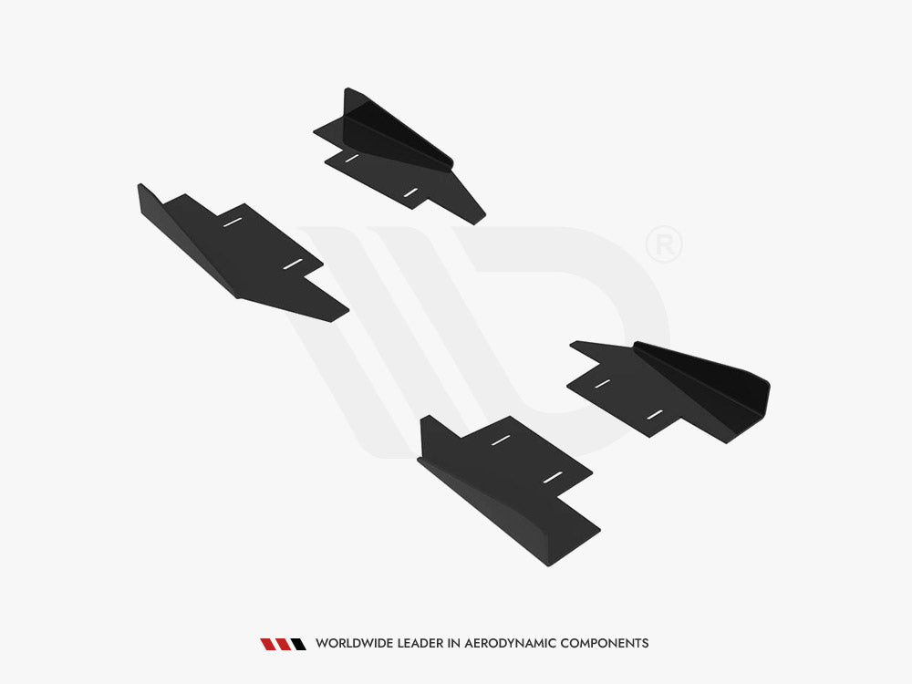 Side Flaps Audi A5 / A5 S-Line / S5 Coupe / Cabrio 8T / 8T Facelift - Wayside Performance 