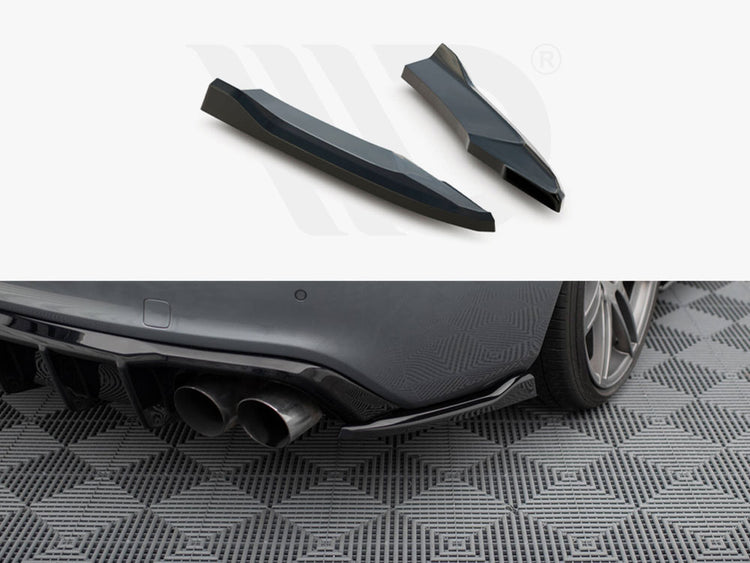 Rear Side Splitters V.2 Audi S5 Coupe 8T Facelift - Wayside Performance 