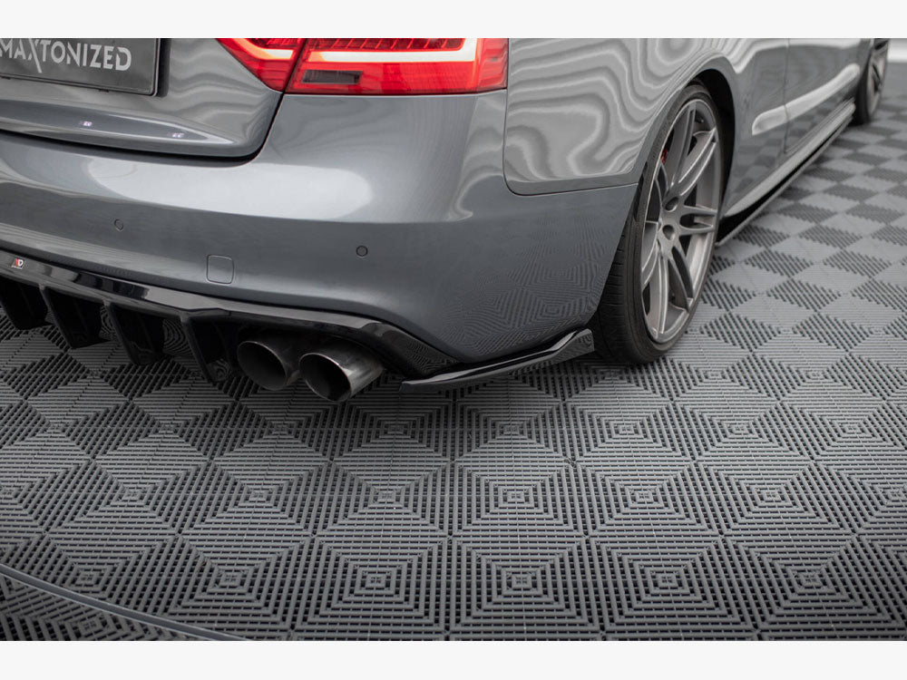 Rear Side Splitters V.2 Audi S5 Coupe 8T Facelift - Wayside Performance 