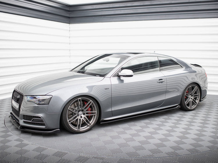 Side Skirts Diffusers V.2 Audi S5 / A5 S-Line Coupe 8T - Wayside Performance 