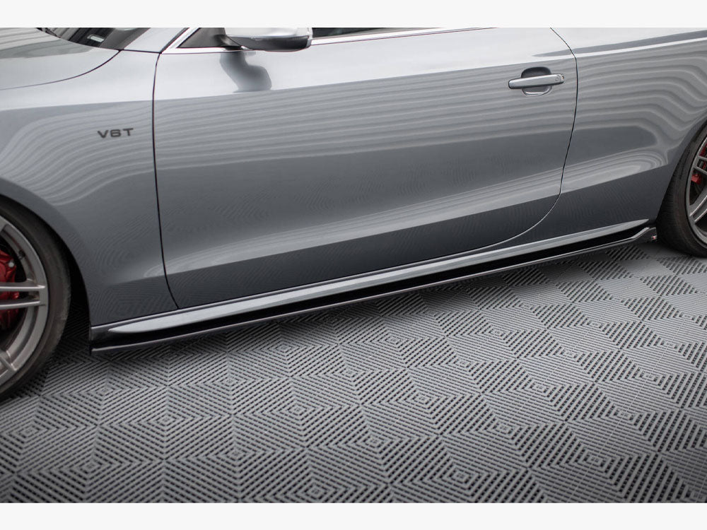 Side Skirts Diffusers V.2 Audi S5 / A5 S-Line Coupe 8T - Wayside Performance 