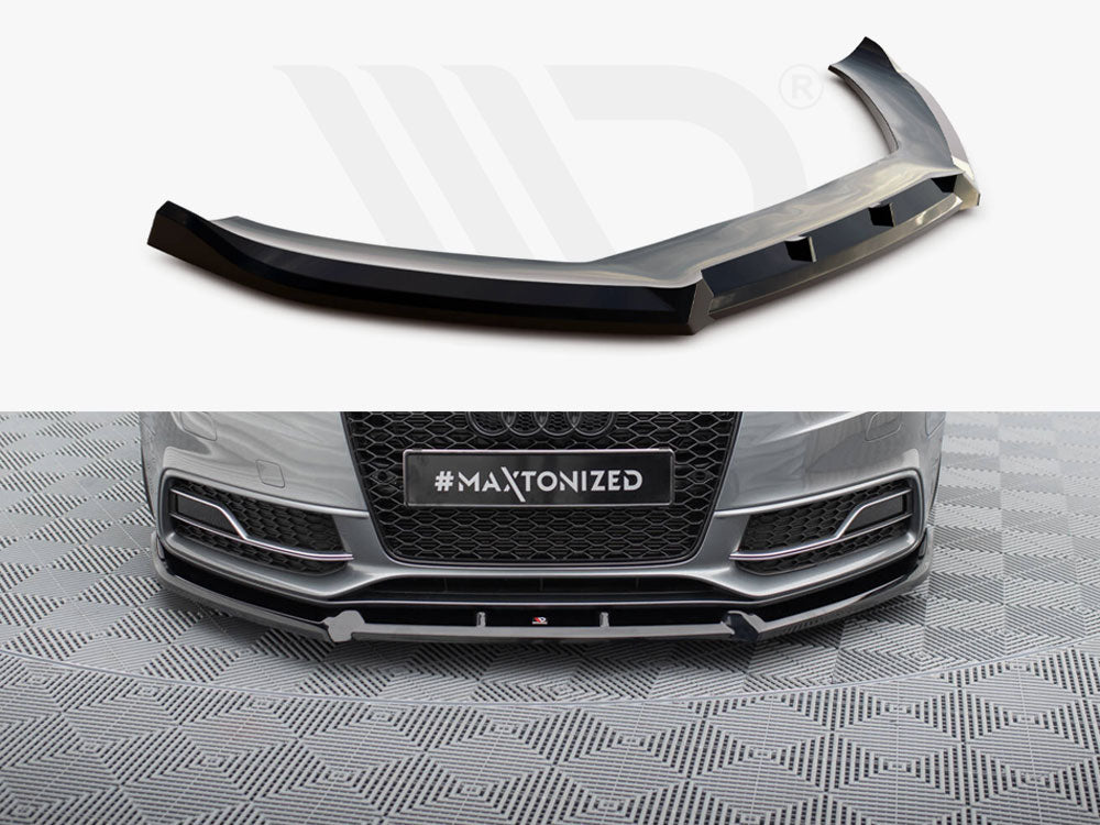 Front Splitter V.3 Audi S5 / A5 S-Line Coupe / Sportback 8T Facelift - Wayside Performance 