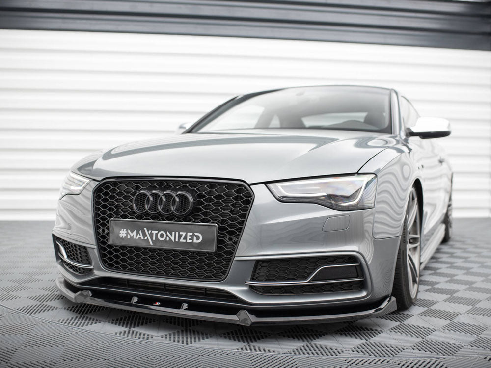 Front Splitter V.3 Audi S5 / A5 S-Line Coupe / Sportback 8T Facelift - Wayside Performance 