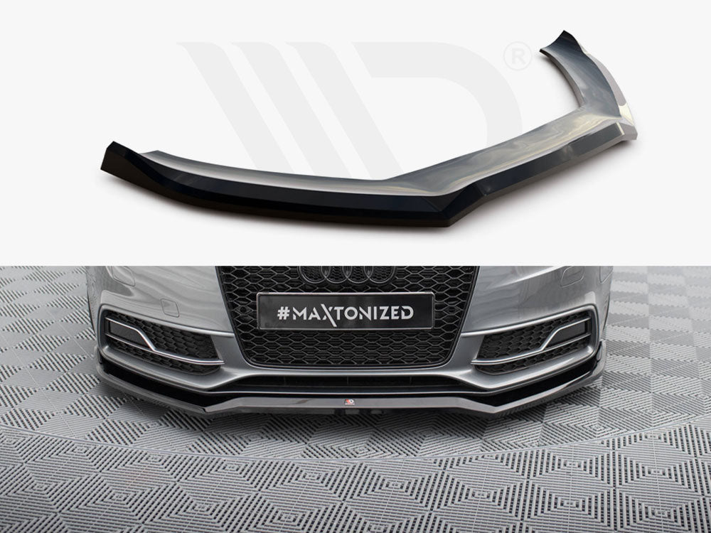 Front Splitter V.4 Audi S5 / A5 S-Line Coupe / Sportback 8T Facelift - Wayside Performance 