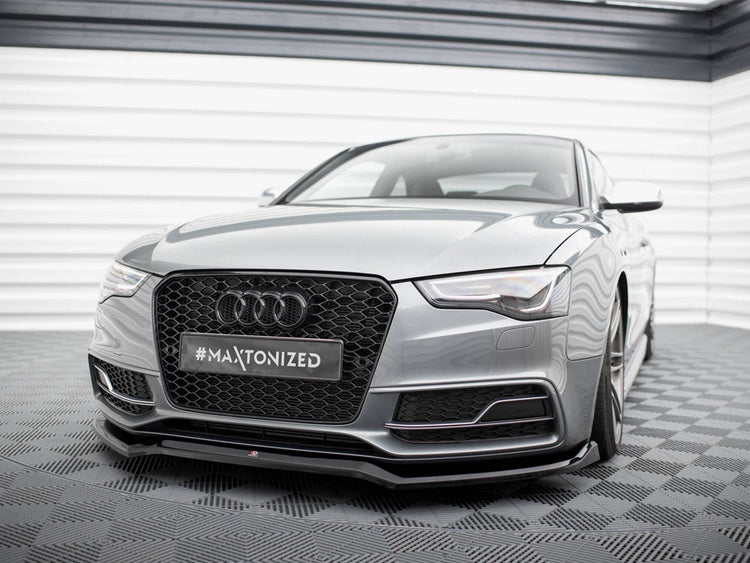 Front Splitter V.4 Audi S5 / A5 S-Line Coupe / Sportback 8T Facelift - Wayside Performance 
