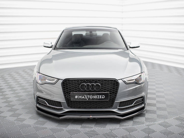 Front Splitter V.4 Audi S5 / A5 S-Line Coupe / Sportback 8T Facelift - Wayside Performance 