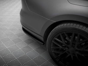 Central Rear Splitter (Vertical Bars) Volkswagen Passat R-Line B8 - Wayside Performance 