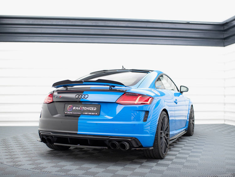 Central Rear Splitter Audi TT S 8S Facelift - Wayside Performance 