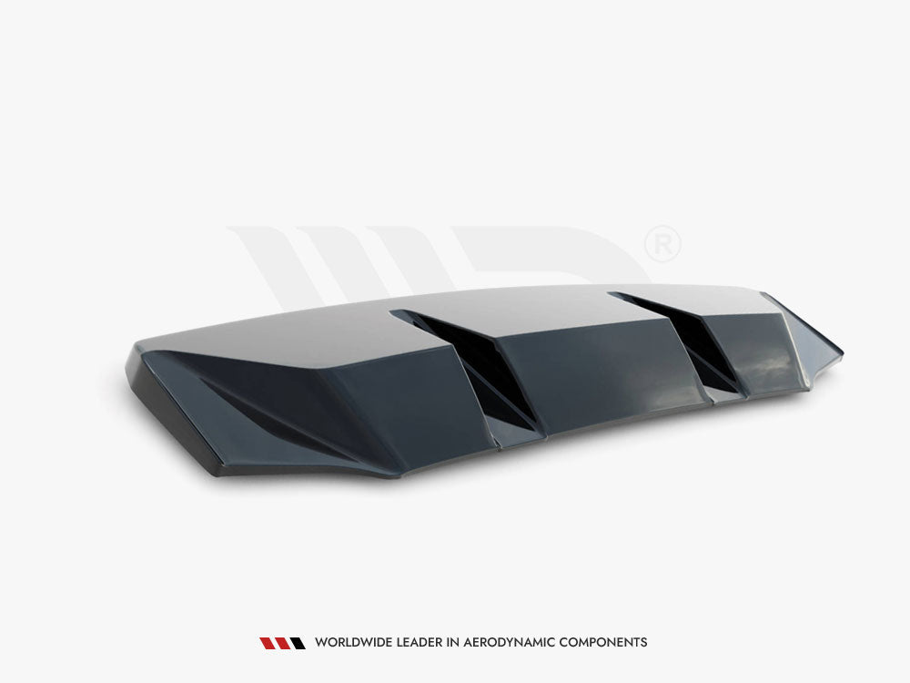Central Rear Splitter Audi TT S 8S Facelift - Wayside Performance 