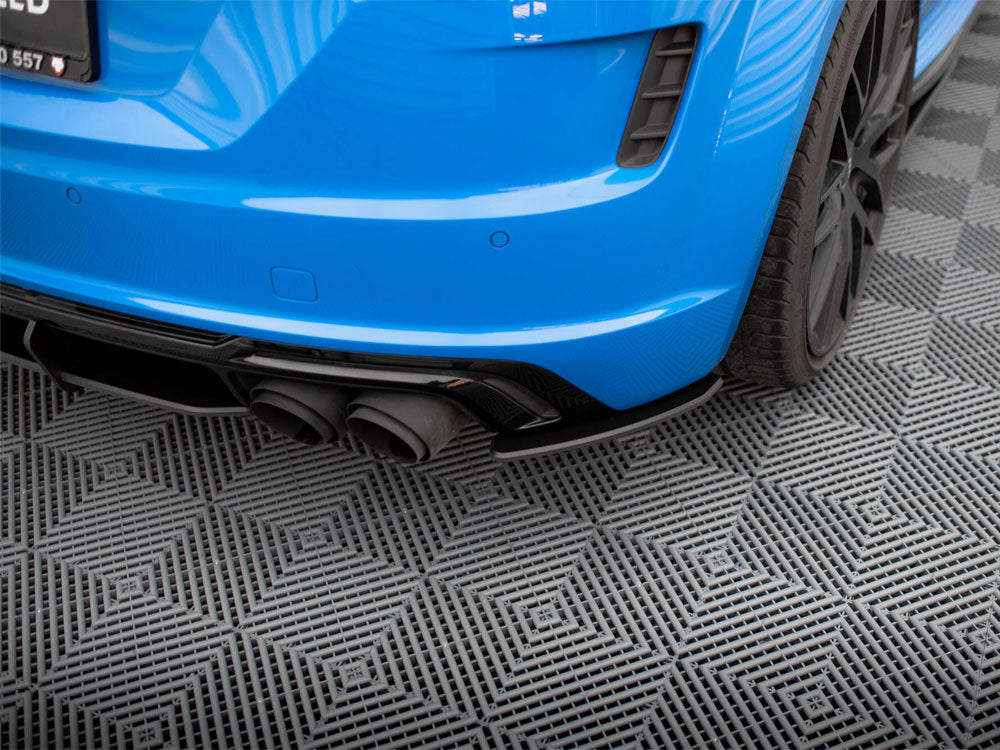 Street Pro Rear Side Splitters Audi TT S 8S Facelift - Wayside Performance 
