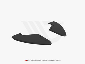 Street Pro Rear Side Splitters Audi TT S 8S Facelift - Wayside Performance 