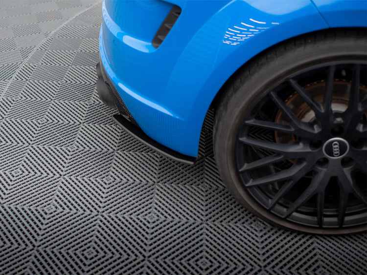 Street Pro Rear Side Splitters Audi TT S 8S Facelift - Wayside Performance 