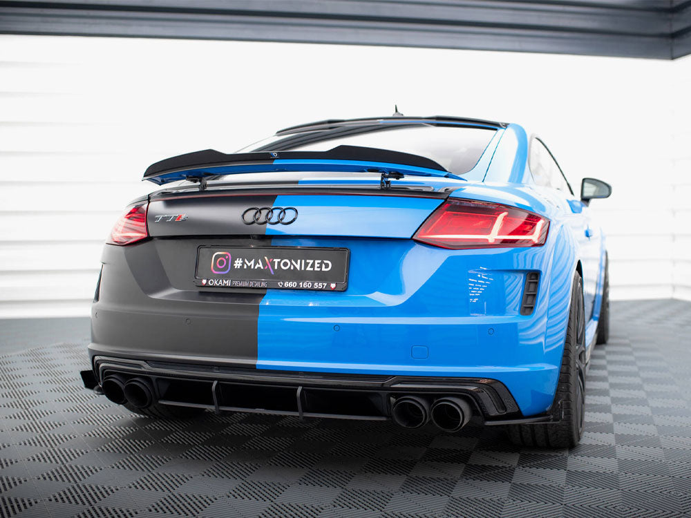 Street PRO Rear Diffuser Audi TT S 8S Facelift - Wayside Performance 