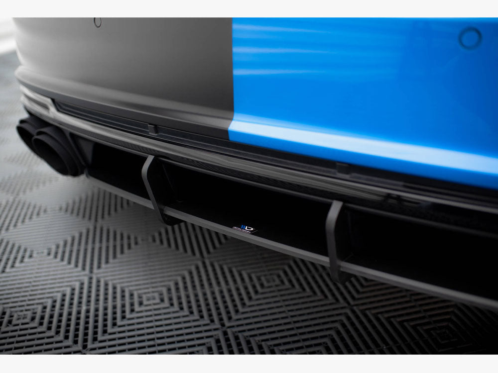 Street PRO Rear Diffuser Audi TT S 8S Facelift - Wayside Performance 
