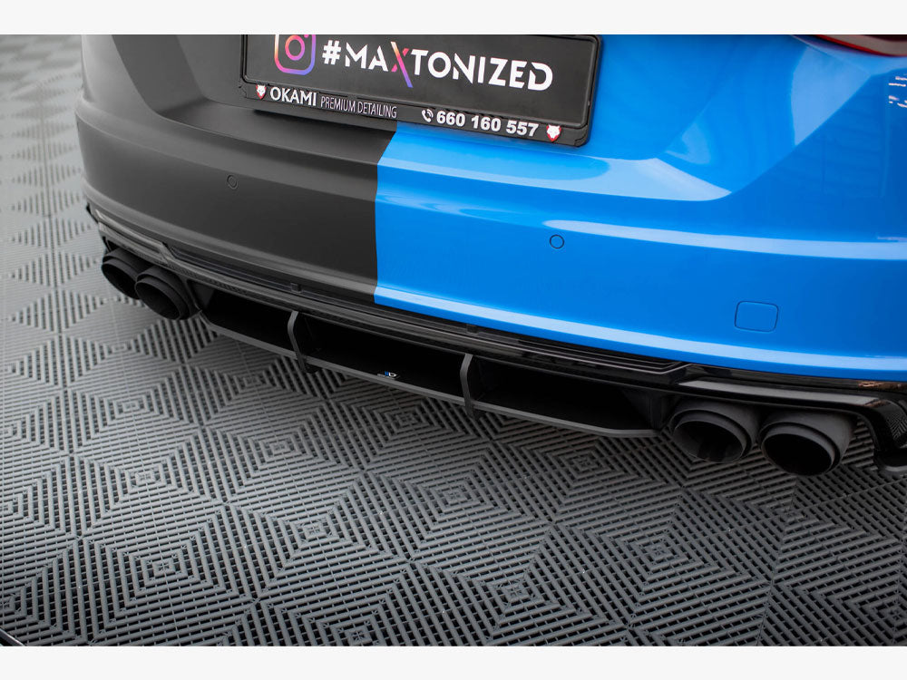 Street PRO Rear Diffuser Audi TT S 8S Facelift - Wayside Performance 