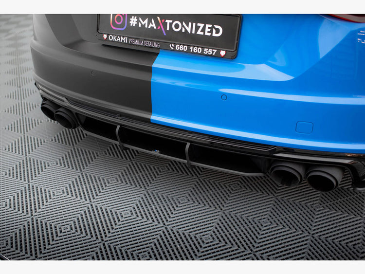 Street PRO Rear Diffuser Audi TT S 8S Facelift - Wayside Performance 