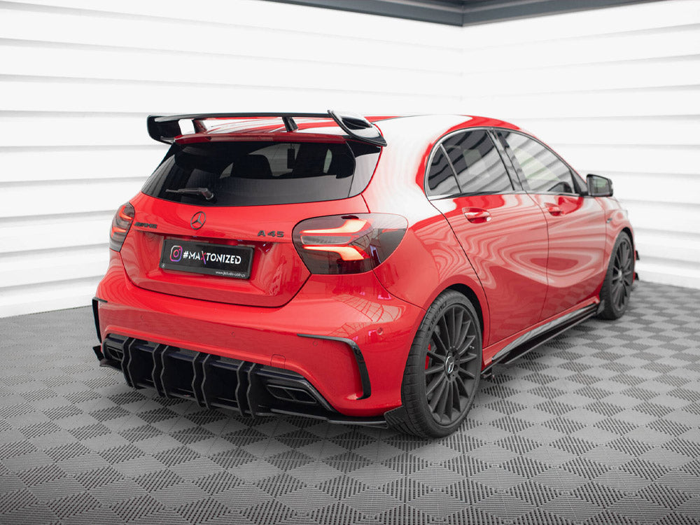 Rear Side Flaps Mercedes-Benz A 45 AMG W176 Facelift - Wayside Performance 