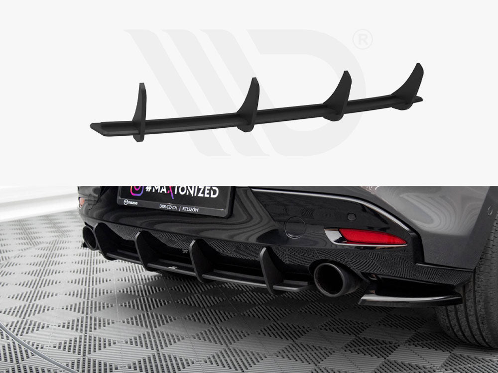 Street PRO Rear Diffuser Mazda 3 Mk4 - Wayside Performance 