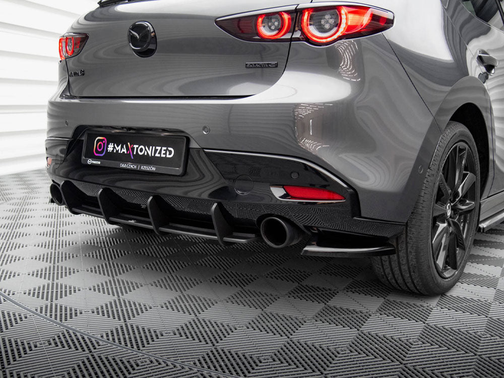 Street PRO Rear Diffuser Mazda 3 Mk4 - Wayside Performance 