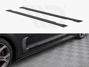 Street PRO Side Skirts Diffusers KIA Stinger GT / GT-Line Mk1 - Wayside Performance 