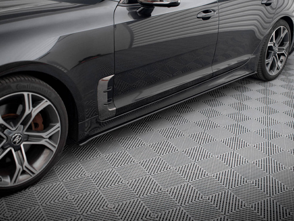 Street PRO Side Skirts Diffusers KIA Stinger GT / GT-Line Mk1 - Wayside Performance 