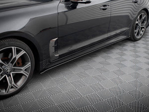 Street PRO Side Skirts Diffusers KIA Stinger GT / GT-Line Mk1 - Wayside Performance 