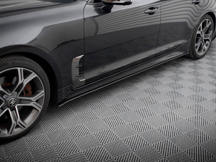 Street PRO Side Skirts Diffusers KIA Stinger GT / GT-Line Mk1 - Wayside Performance 