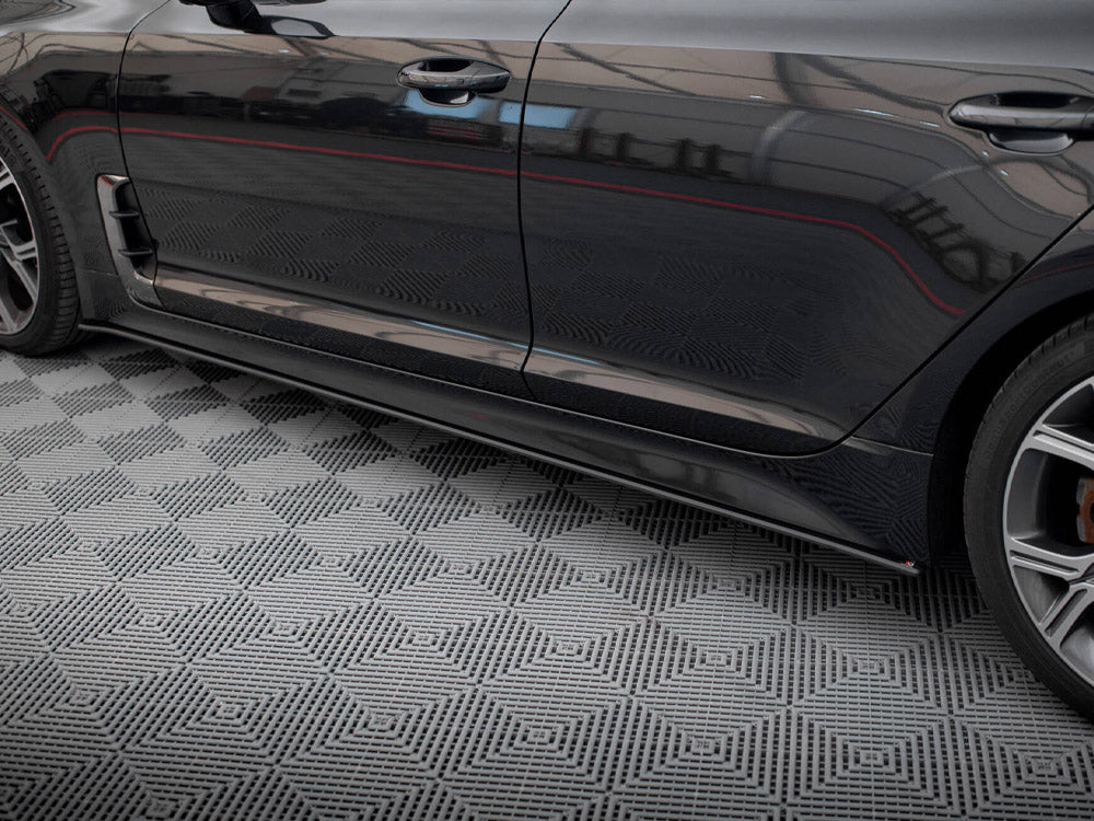 Street PRO Side Skirts Diffusers KIA Stinger GT / GT-Line Mk1 - Wayside Performance 