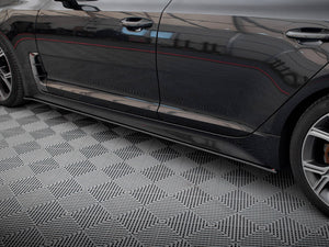 Street PRO Side Skirts Diffusers KIA Stinger GT / GT-Line Mk1 - Wayside Performance 