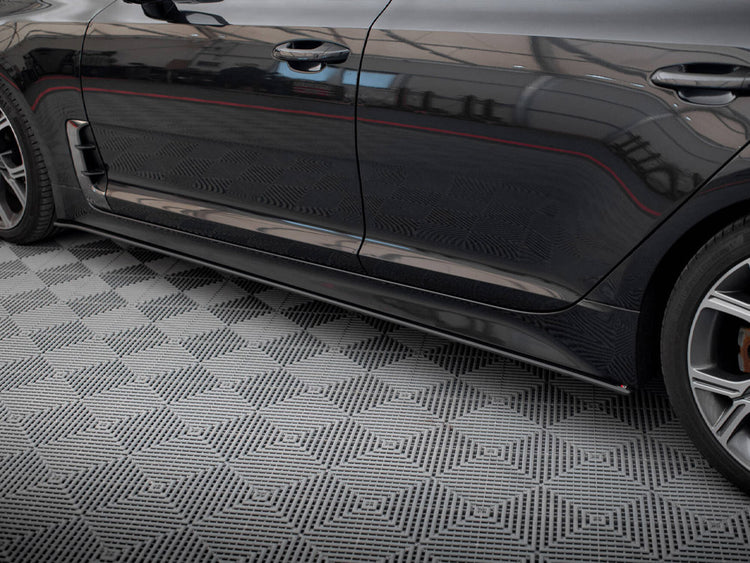 Street PRO Side Skirts Diffusers KIA Stinger GT / GT-Line Mk1 - Wayside Performance 