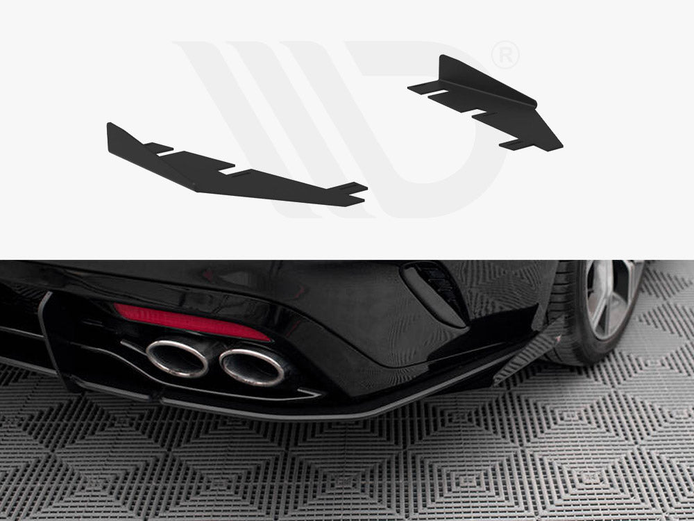 Rear Side Flaps KIA Stinger GT-Line Mk1 - Wayside Performance 