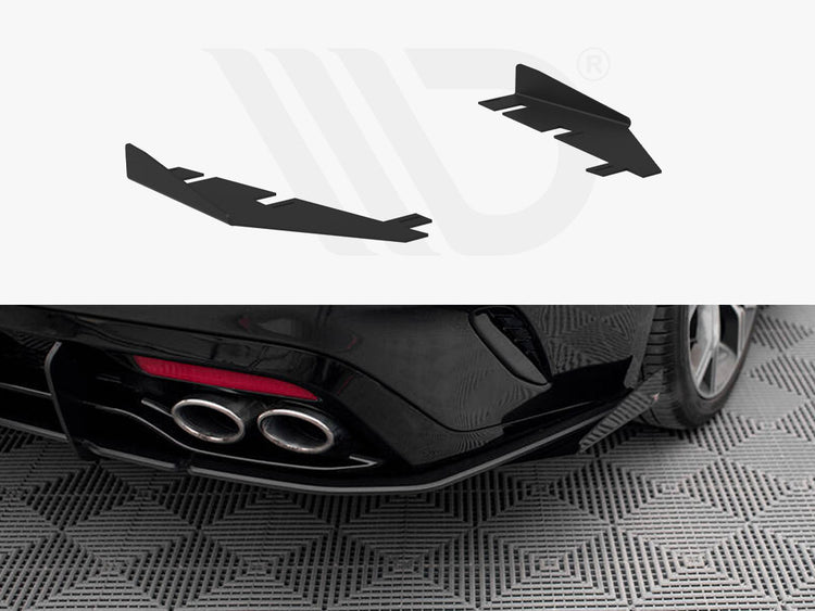 Rear Side Flaps KIA Stinger GT-Line Mk1 - Wayside Performance 