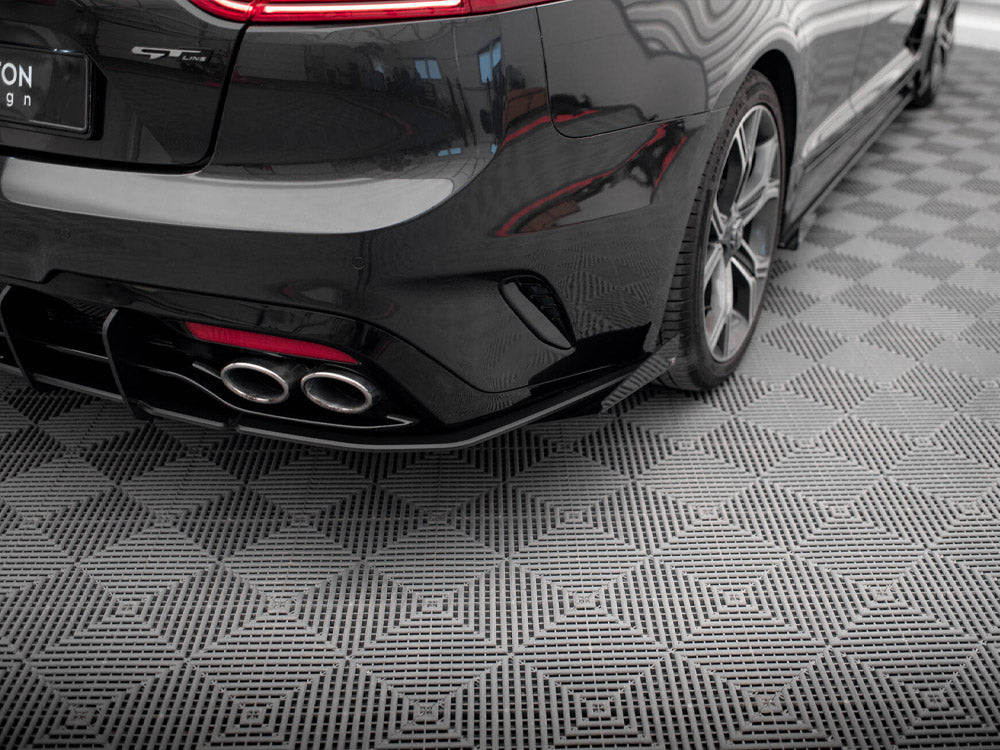 Rear Side Flaps KIA Stinger GT-Line Mk1 - Wayside Performance 