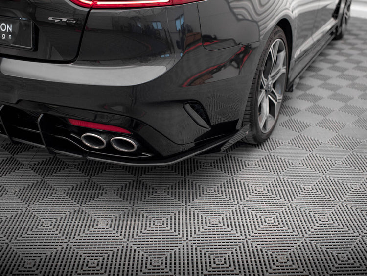 Rear Side Flaps KIA Stinger GT-Line Mk1 - Wayside Performance 