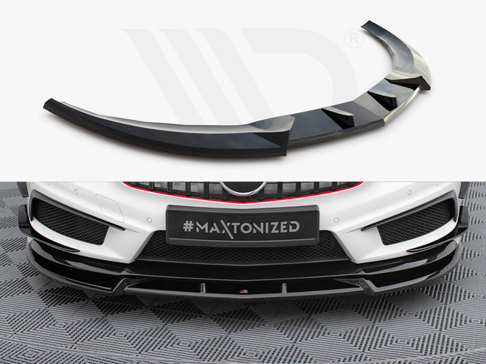 Front Splitter V.3 Mercedes-Benz A45 AMG W176 - Wayside Performance 