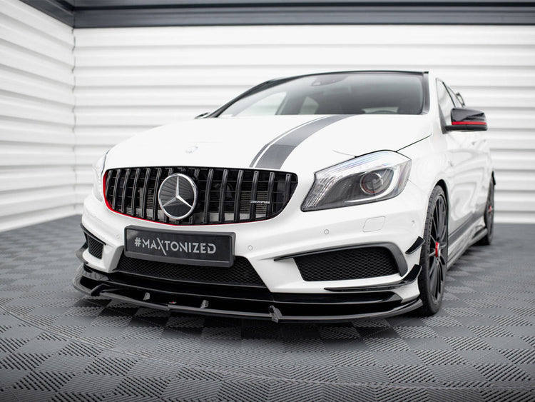 Front Splitter V.3 Mercedes-Benz A45 AMG W176 - Wayside Performance 