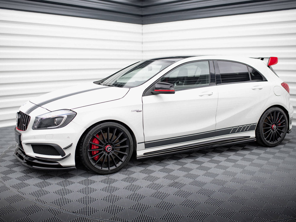 Side Skirts Diffusers Mercedes-Benz A45 AMG W176 - Wayside Performance 