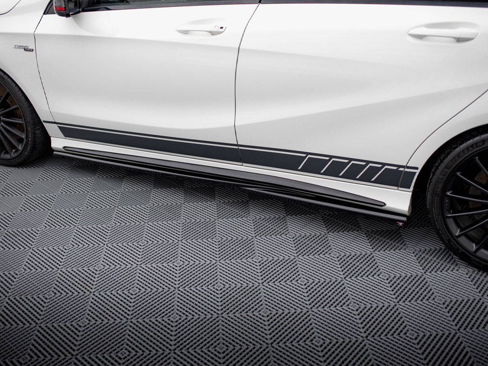 Side Skirts Diffusers Mercedes-Benz A45 AMG W176 - Wayside Performance 