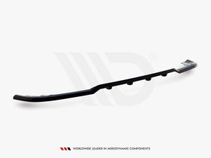 Central Rear Splitter (Vertical Bars) Mercedes-Benz A45 AMG W176 - Wayside Performance 