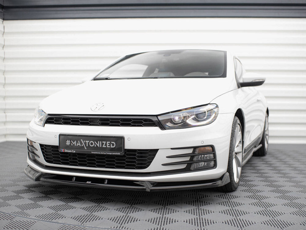 Front Splitter V.2 Volkswagen Scirocco Mk3 Facelift - Wayside Performance 